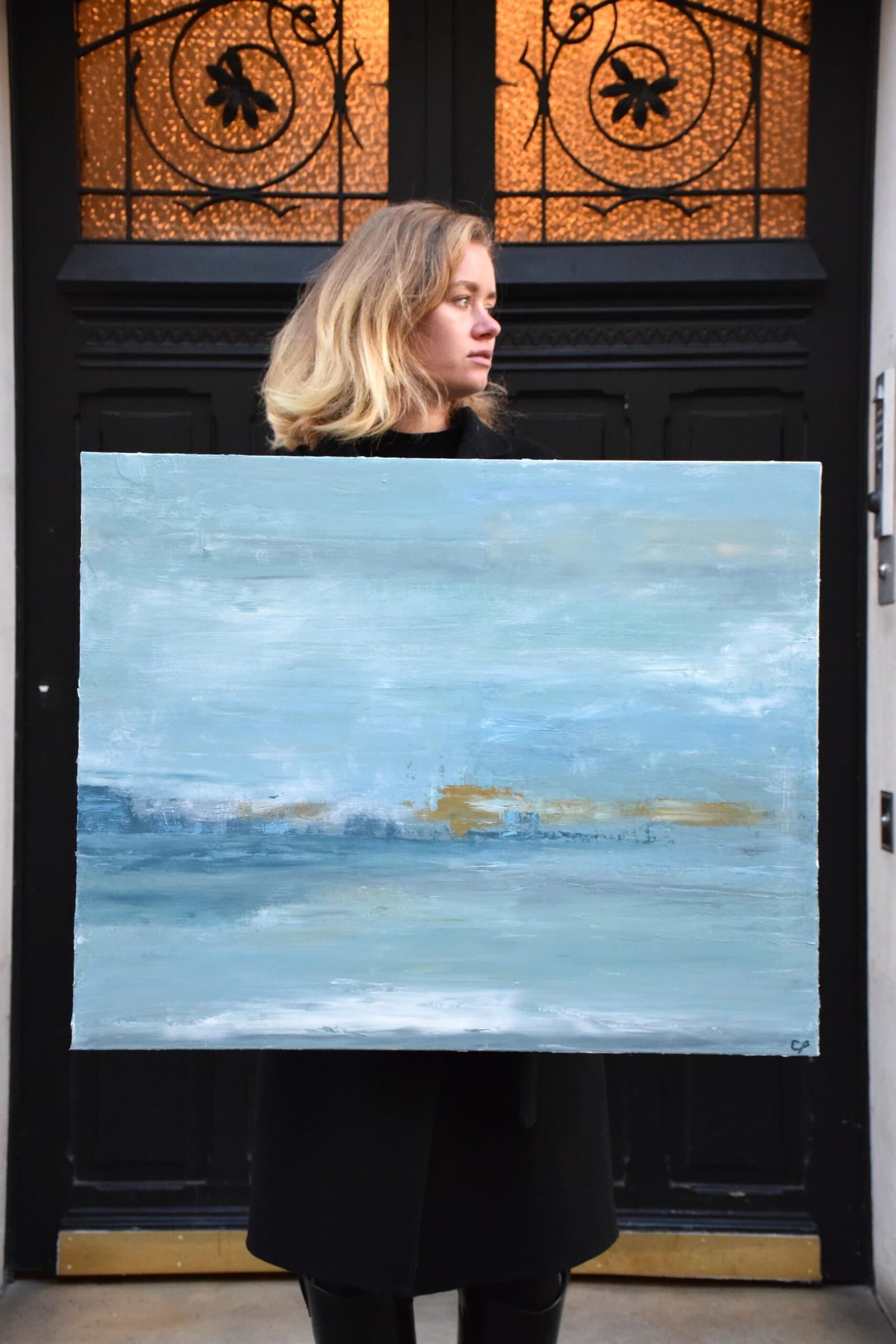 Mirage - Peinture contemporain par Claire Prevost
