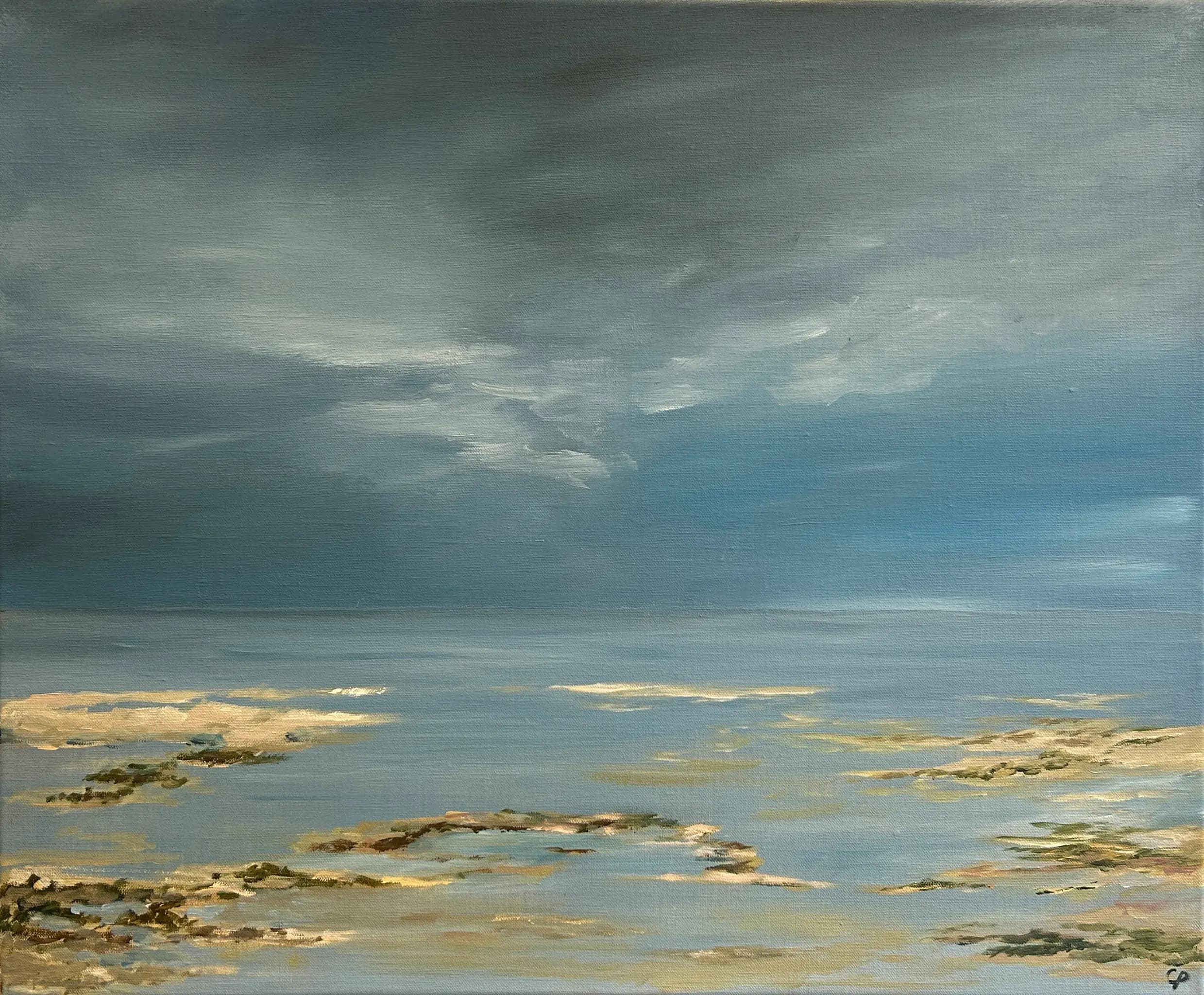 Marée basse en Bretagne